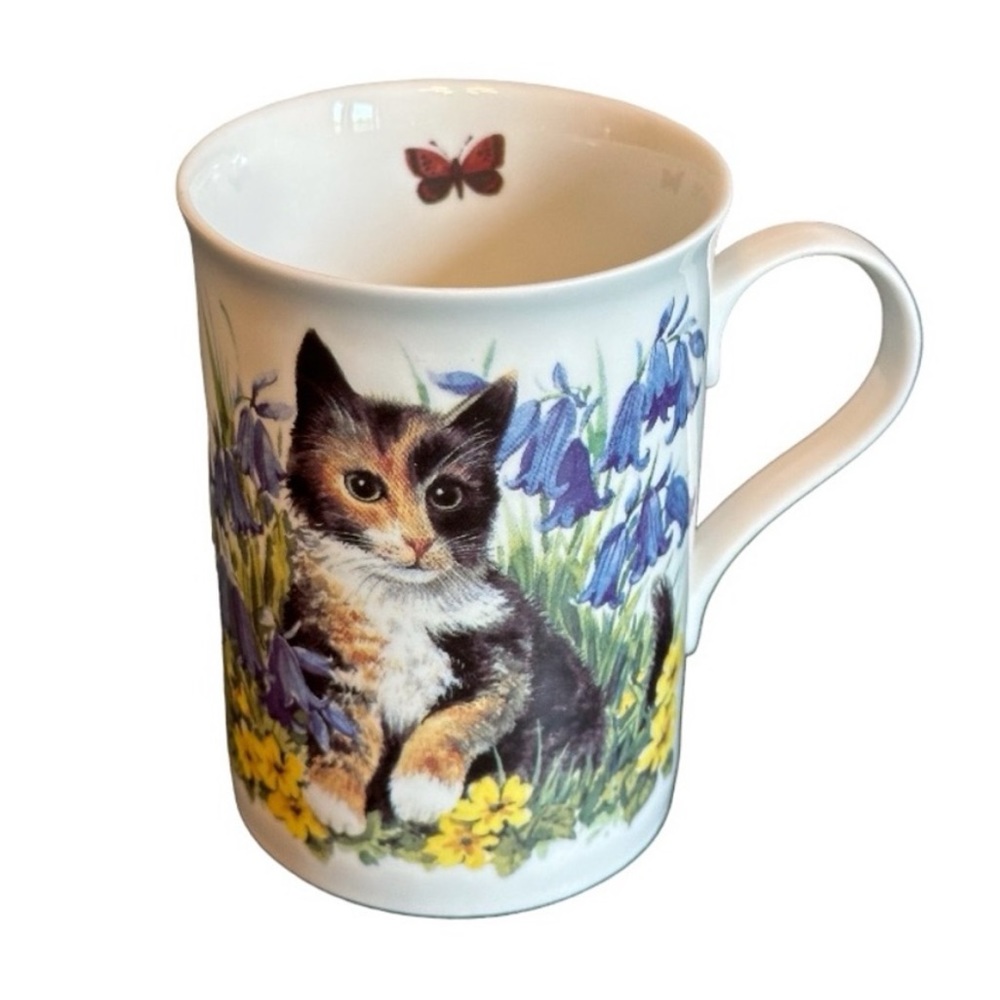 Crown Trent Kittens in the Garden Mug